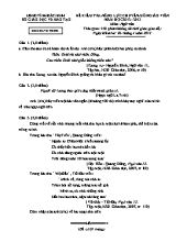 Đề kiểm tra năng lực chuyên môn giáo viên tỉnh Bắc Ninh năm học 2012 - 2013 môn Ngữ văn